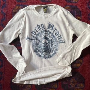 Lucky Brand Thermal Long Sleeve Shirt Size M